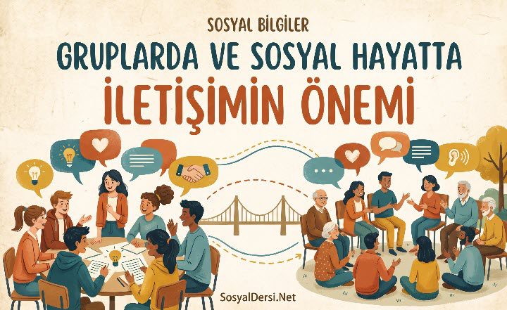 gruplarda ve sosyal hayatta iletişimin önemi özet