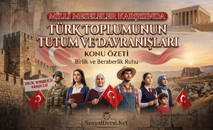 milli meseleler karşısında türk toplumunun tutum ve davranışları